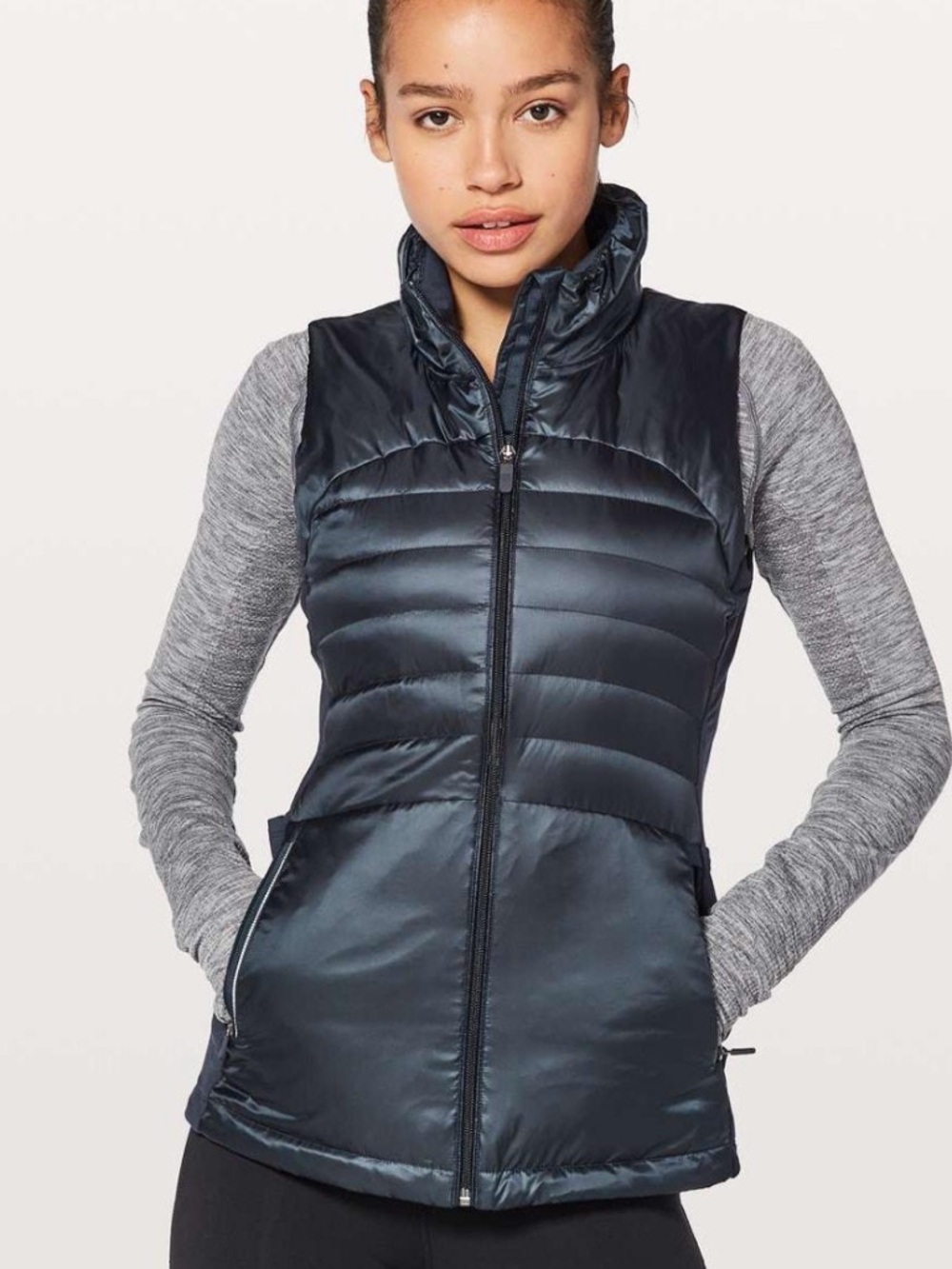 NEW LULULEMON down for a run Vest II Navy size 8